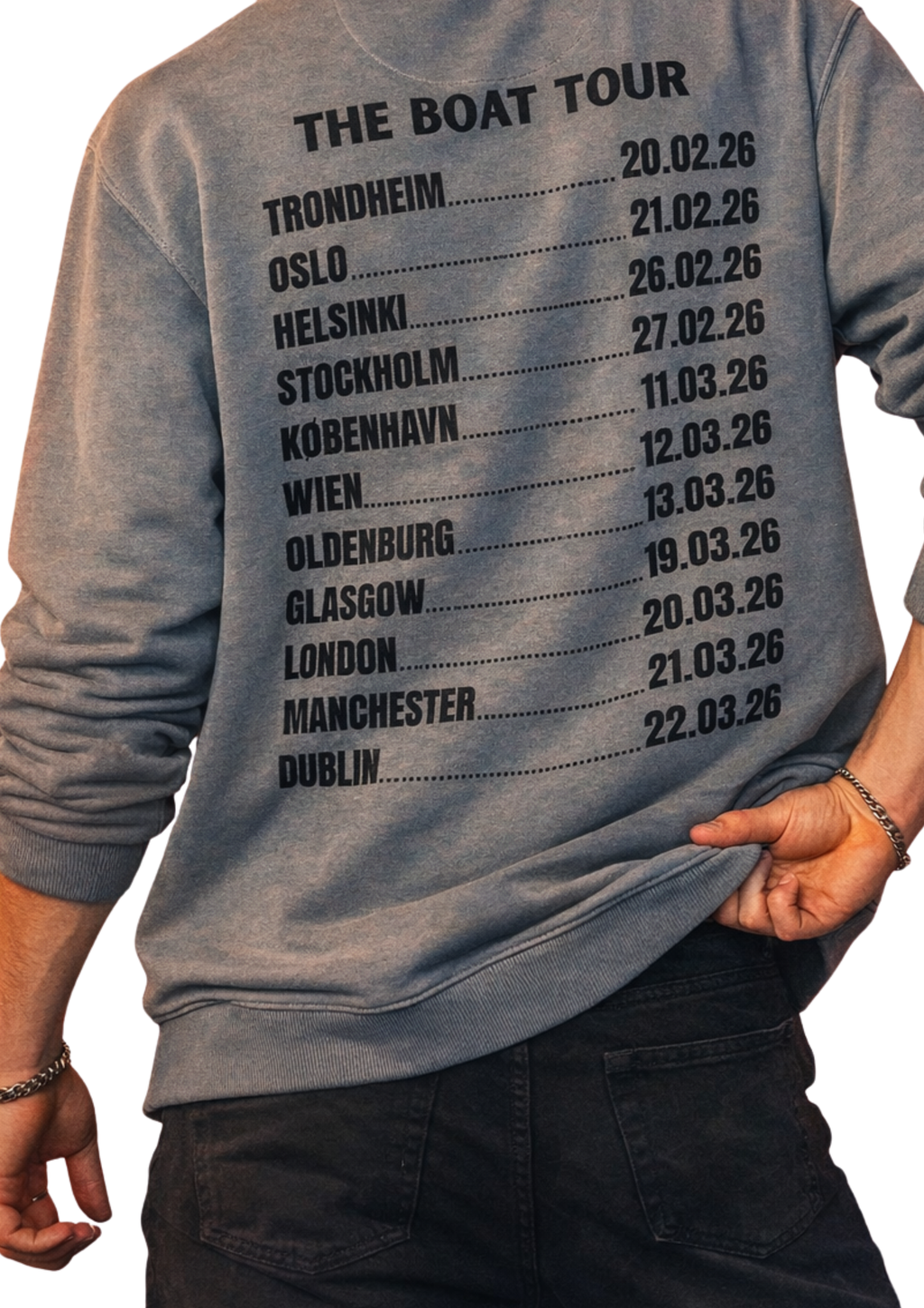 THE BOAT TOUR Sweatshirt